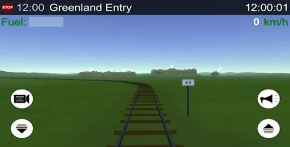 Gameplay screenshot from simple train for Android