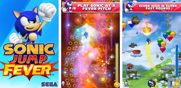 sonic jump fever