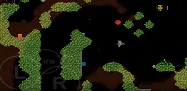 Gameplay screenshot from super grav for Android