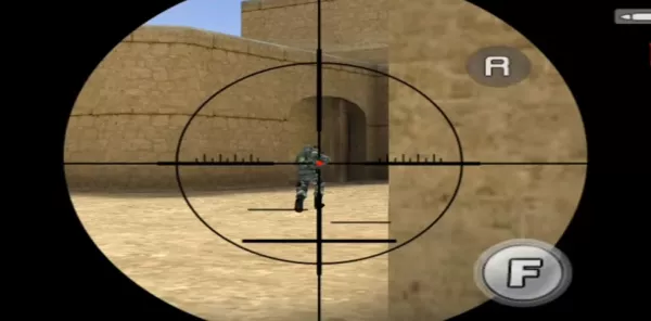 Gameplay screenshot from shoot strike war Fire for Android