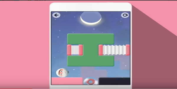 Gameplay screenshot from thinkrolls 2 for Android