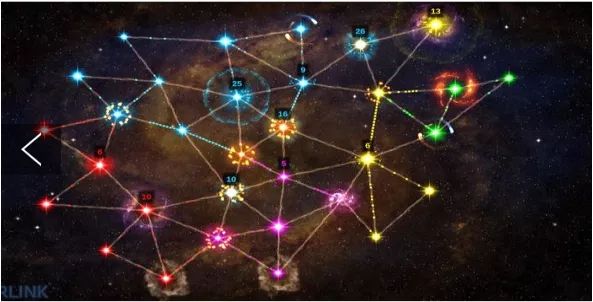 Gameplay screenshot from starlink for Android
