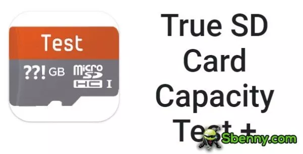 true sd card capacity test plus