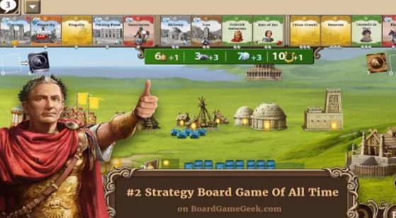 Gameplay screenshot from through the ages for Android