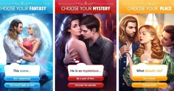 Gameplay screenshot from Stories: Love and Choices for Android