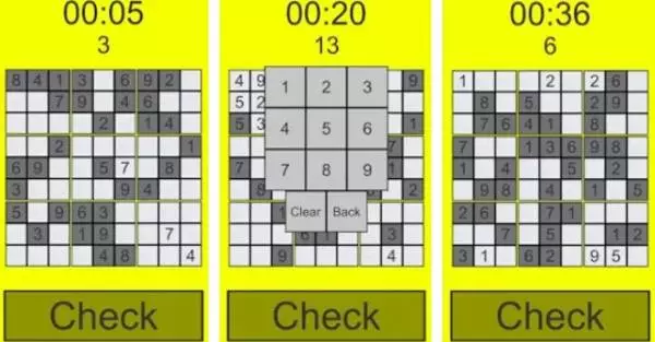 Gameplay screenshot from sudoku 2 deluxe for Android