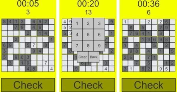 Gameplay screenshot from sudoku 2 deluxe for Android