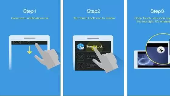 Gameplay screenshot from touch lock disable screen and all keys for Android
