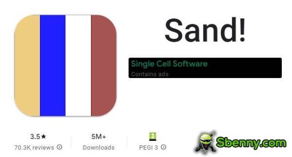sand