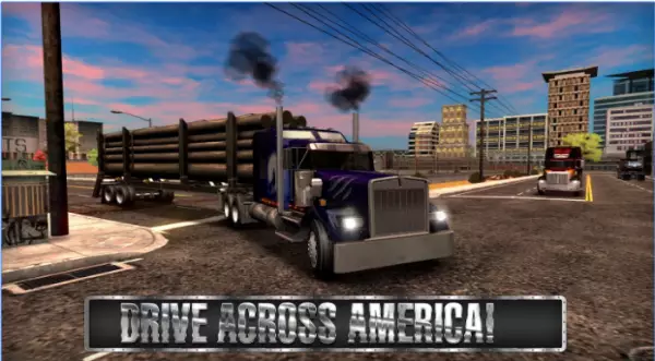Gameplay screenshot from truck simulator usa for Android