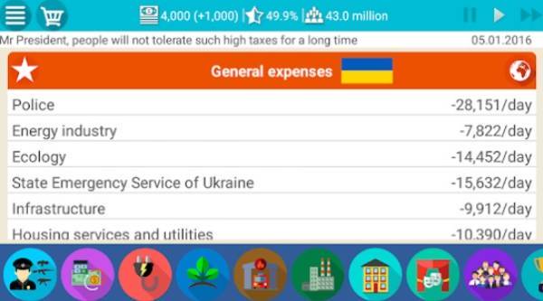 Gameplay screenshot from ukraine simulator 2 for Android