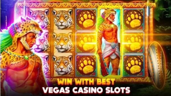 Gameplay screenshot from slots jaguar king casino free vegas slot machine for Android