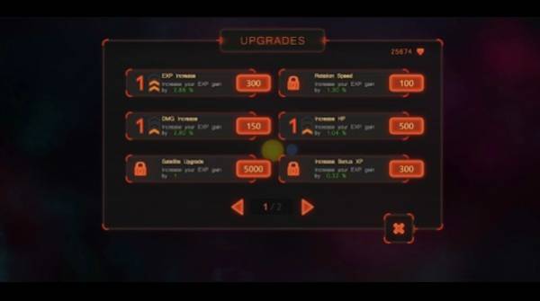 Gameplay screenshot from star defense td strategy game for Android