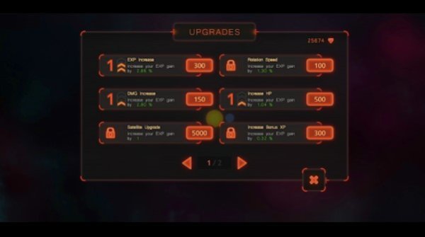 Gameplay screenshot from star defense td strategy game for Android