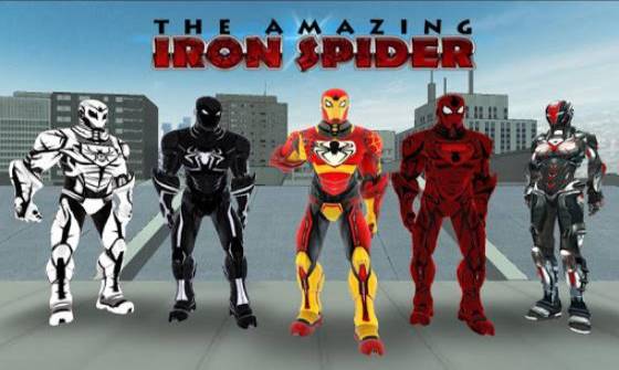 the amazing iron spider