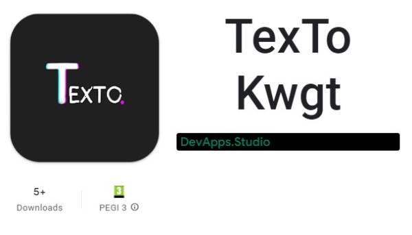 texto kwgt