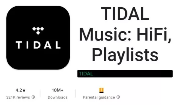 tidal music hifi playlists