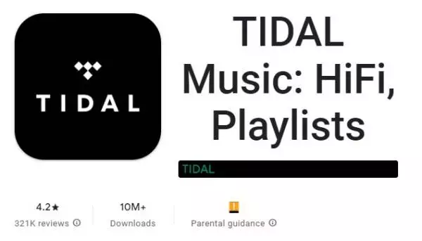 tidal music hifi playlists