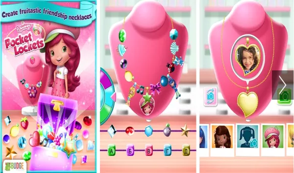 strawberry shortcake lockets