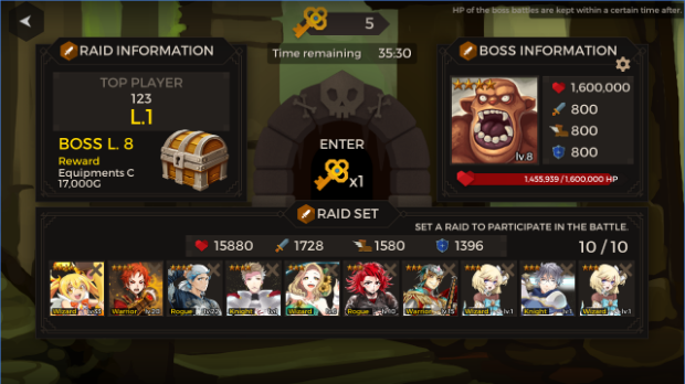 Gameplay screenshot from secret tower 500f for Android