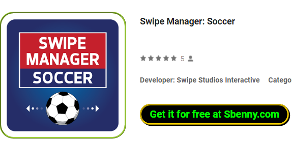 Swipe manager Fußball