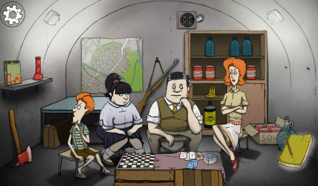 Gameplay screenshot from 60 seconds atomic adventure for Android
