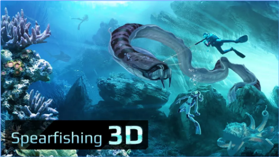 pesca submarina 3D