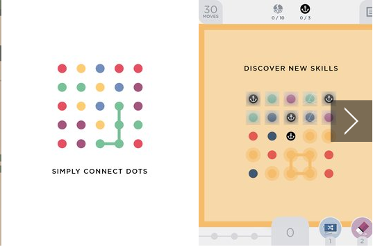 Gameplay screenshot from Two Dots for Android
