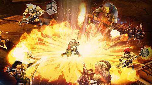 Gameplay screenshot from sacred legends for Android