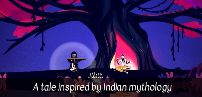 Gameplay screenshot from sadhana the spiritual journey for Android
