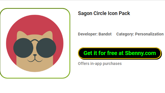 paquet sagon circle icon