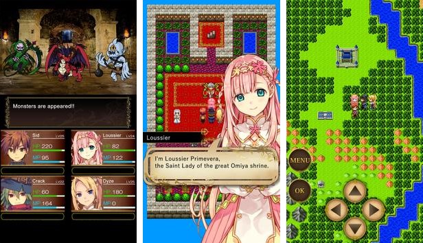 Gameplay screenshot from Saitama RPG Localdia Chronicle for Android