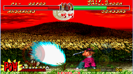 Gameplay screenshot from samurai shodown ii for Android