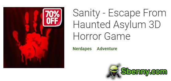 sanity escape from haunted asylum 3d horror game