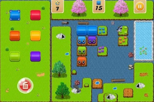 Gameplay screenshot from save jelly for Android