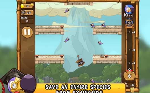 Gameplay screenshot from save the dodos for Android