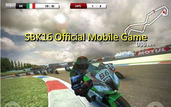 SBK16 официальная игра для мобильного