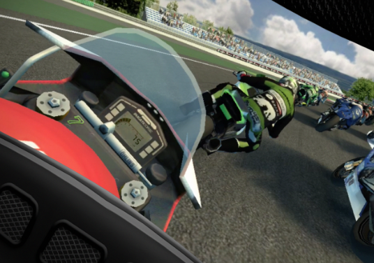 Gameplay screenshot from sbk vr for Android