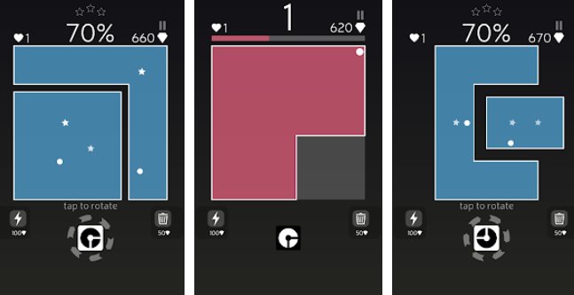 Gameplay screenshot from scale for Android