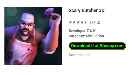 scary butcher 3d