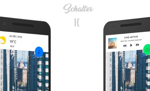 Gameplay screenshot from schalter for kwgt for Android
