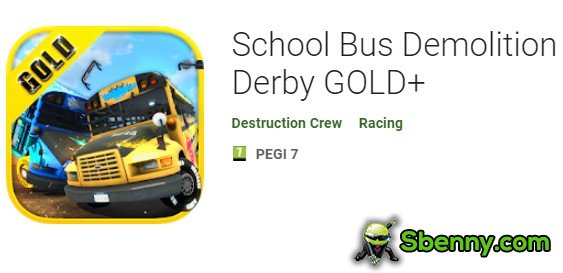 autobús escolar demolition derby gold plus