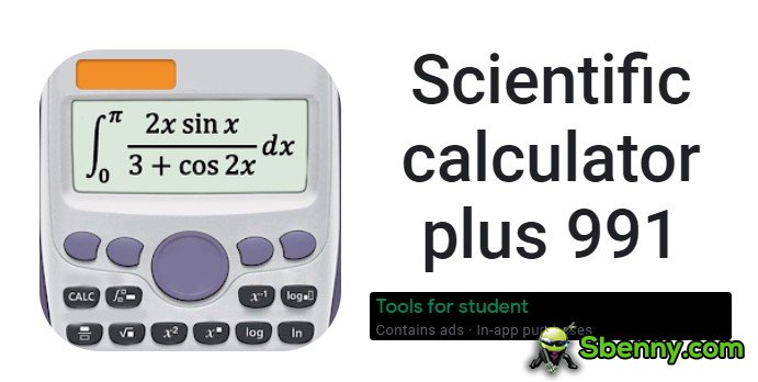 calculatrice scientifique plus 991