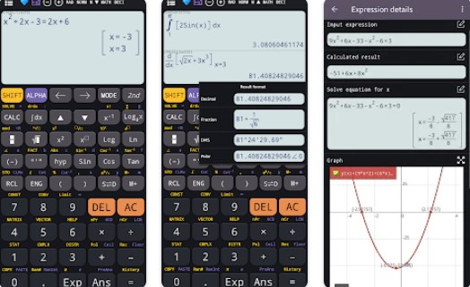 calculatrice scientifique plus 991 APK Android