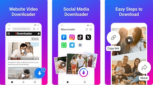 Gameplay screenshot from sdownloader video downloader for Android