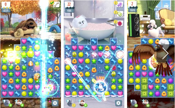 Gameplay screenshot from secret life of pets unleashed for Android
