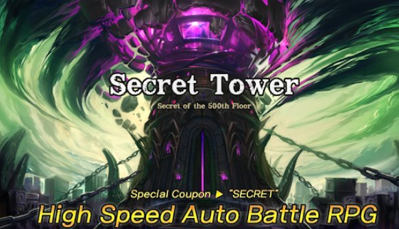 Torre secreta vip super rápido crecimiento rpg inactivo