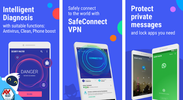 Gameplay screenshot from security master Antivirus vpn applock booster for Android