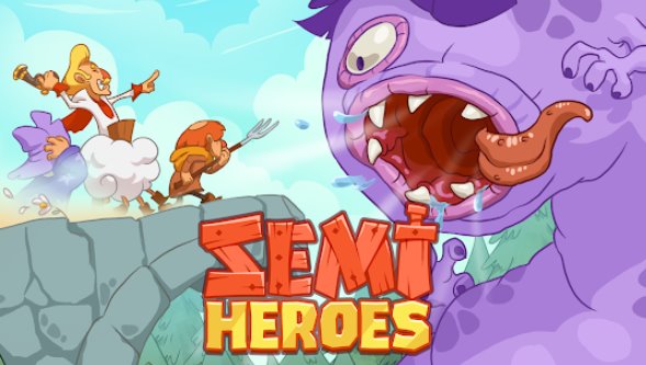 Semi Heroes Idle und Clicker Adventure Rpg Tycoon