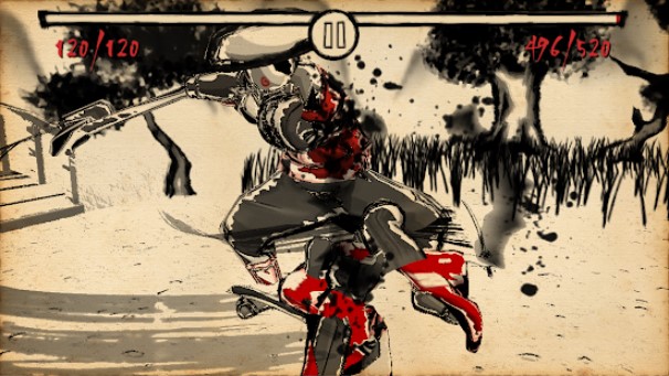 Gameplay screenshot from senso no ken thousands layered edge for Android
